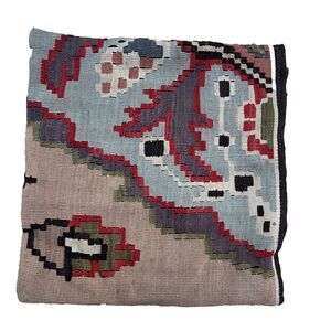 Handmade Rug Jute Kilim Pillow Case 15x15" Vintage Throw Cushion Cover Decor